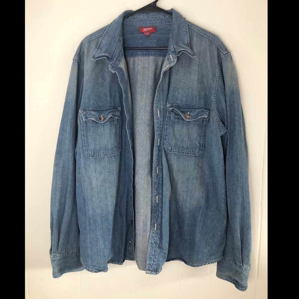 XXL denim shirt